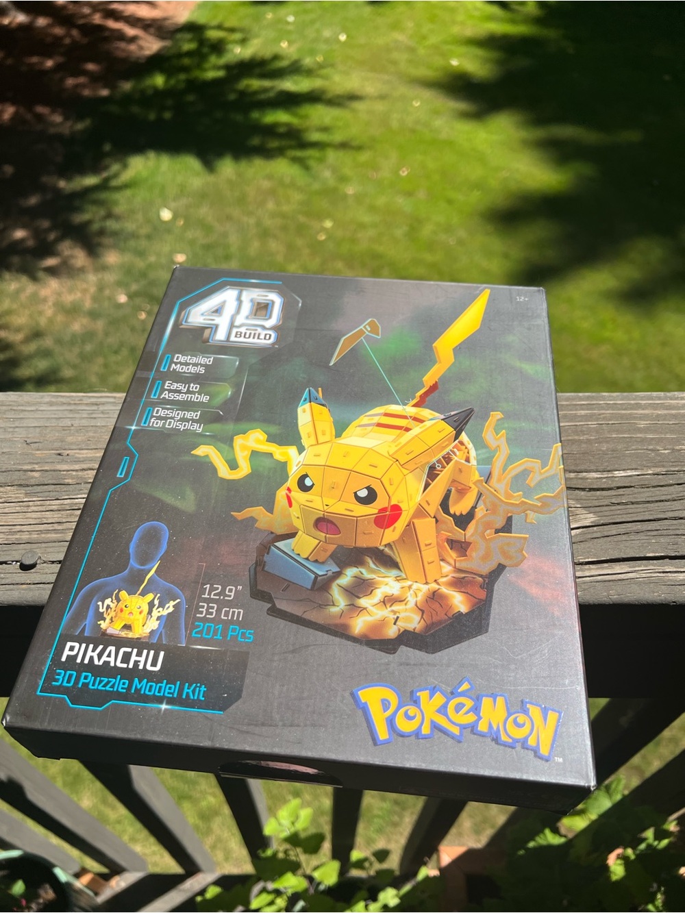 Pikachu 3D Puzzle Model Kit - Yellow